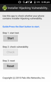 android hijack scanner