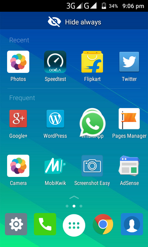 Microsoft arrow lanucher