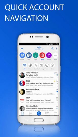 email typeapp - email apps for android