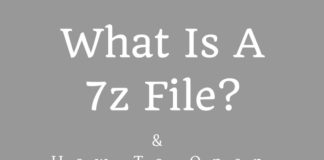 7z files