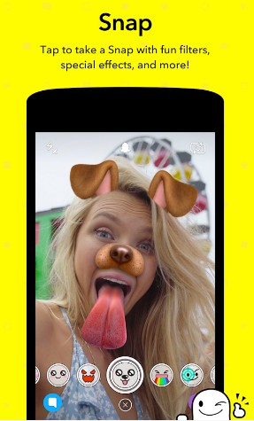 snapchat - apps like flipagram