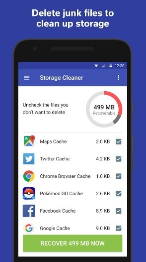 the cleaner - android phone cleaner apps