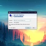 remote desktop connection