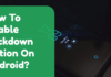 Lockdown Option